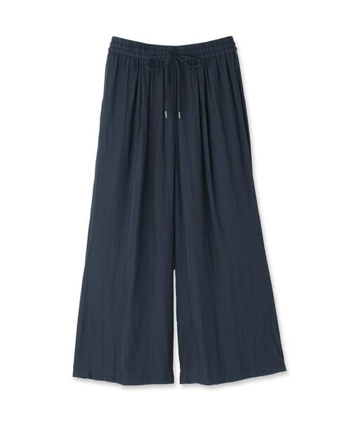 INDIVI / インディヴィ ショート・ハーフ・半端丈パンツ | ギャザーワイドパンツ | 詳細1