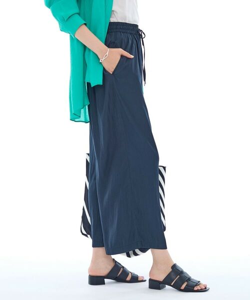 INDIVI / インディヴィ ショート・ハーフ・半端丈パンツ | ギャザーワイドパンツ | 詳細10