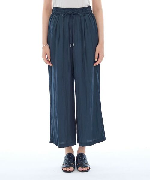 INDIVI / インディヴィ ショート・ハーフ・半端丈パンツ | ギャザーワイドパンツ | 詳細14