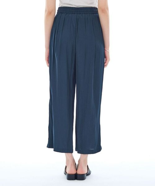 INDIVI / インディヴィ ショート・ハーフ・半端丈パンツ | ギャザーワイドパンツ | 詳細16