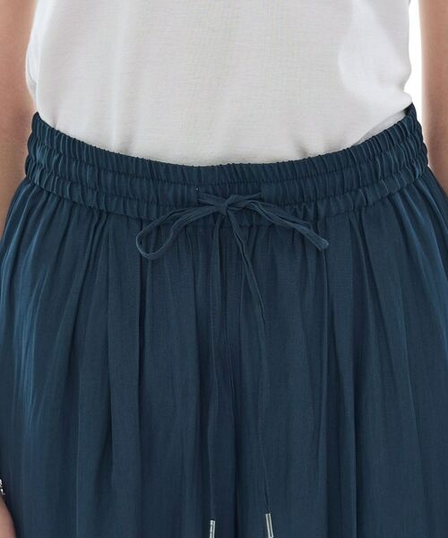 INDIVI / インディヴィ ショート・ハーフ・半端丈パンツ | ギャザーワイドパンツ | 詳細17