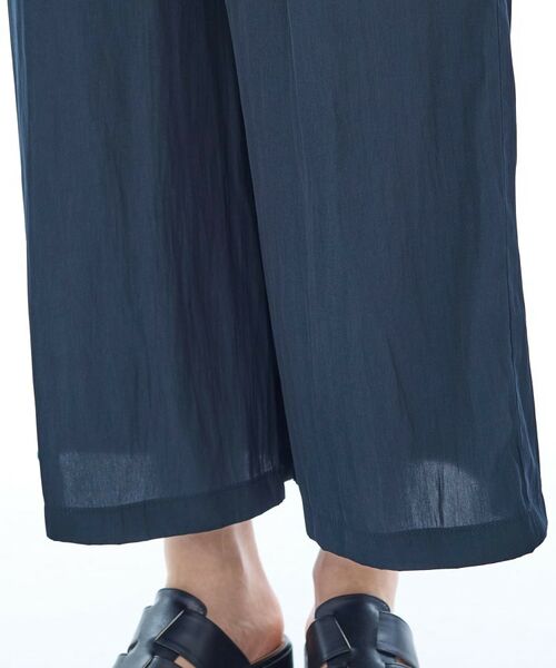 INDIVI / インディヴィ ショート・ハーフ・半端丈パンツ | ギャザーワイドパンツ | 詳細19