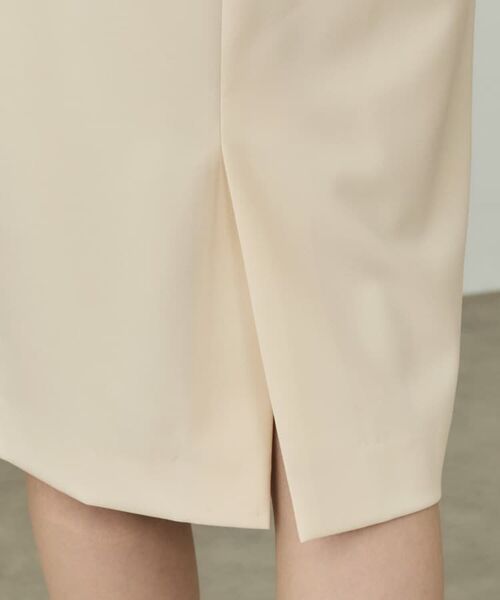 INDIVI / インディヴィ ミニ・ひざ丈スカート | 【洗える／UVケア】ストレッチ ストレートスカート | 詳細12