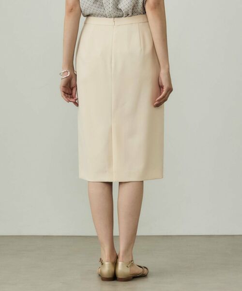 INDIVI / インディヴィ ミニ・ひざ丈スカート | 【洗える／UVケア】ストレッチ ストレートスカート | 詳細8