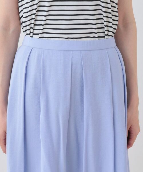 INDIVI / インディヴィ ロング・マキシ丈スカート | 【洗える/SETUP可能】シアータックフレアスカート | 詳細17
