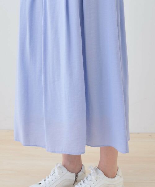 INDIVI / インディヴィ ロング・マキシ丈スカート | 【洗える/SETUP可能】シアータックフレアスカート | 詳細19