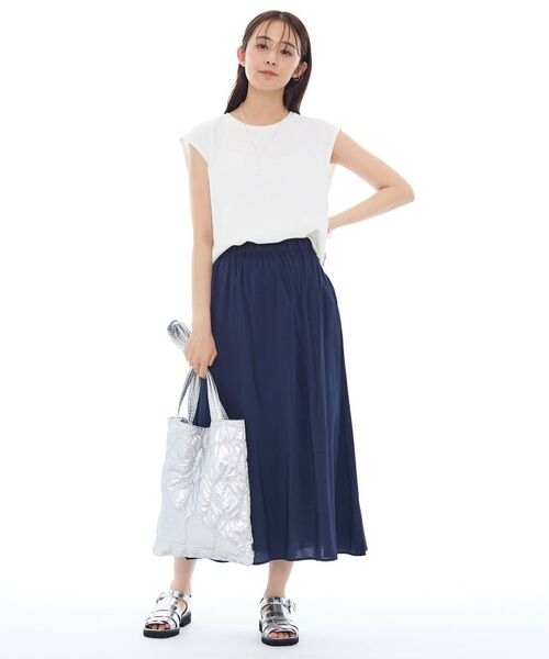 INDIVI / インディヴィ ロング・マキシ丈スカート | タンブラーフレアスカート | 詳細12
