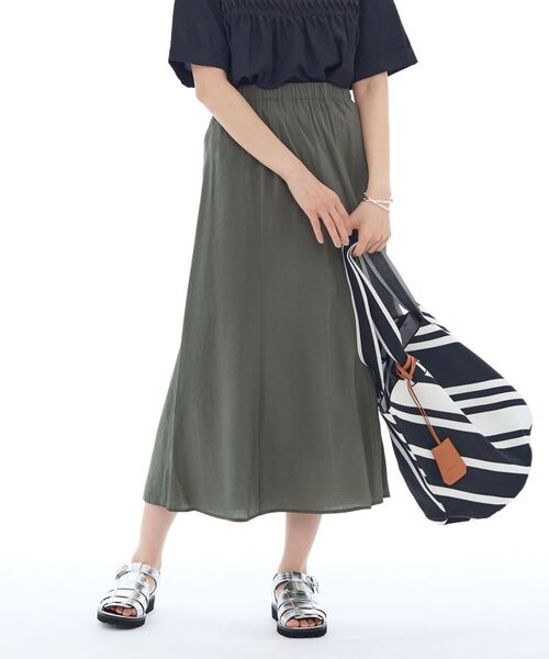 INDIVI / インディヴィ ロング・マキシ丈スカート | タンブラーフレアスカート | 詳細2
