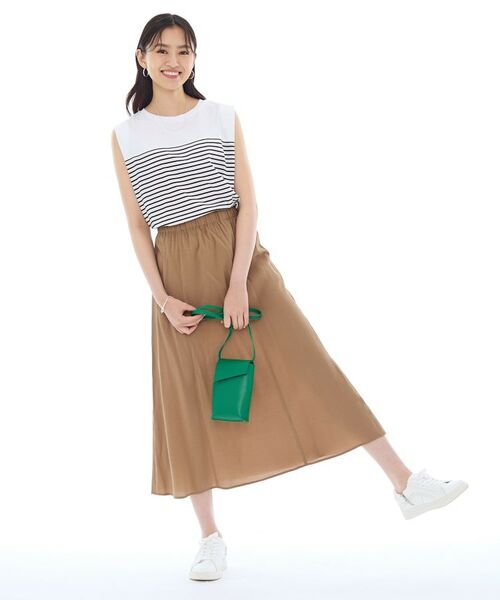 INDIVI / インディヴィ ロング・マキシ丈スカート | タンブラーフレアスカート | 詳細8