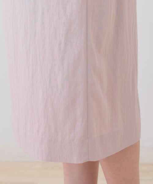 INDIVI / インディヴィ スカート | 【シワになりにくい】コットンライクストレートスカート | 詳細22