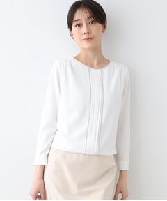 INDIVI / インディヴィ シャツ・ブラウス | 【洗える】タックデザインブラウス