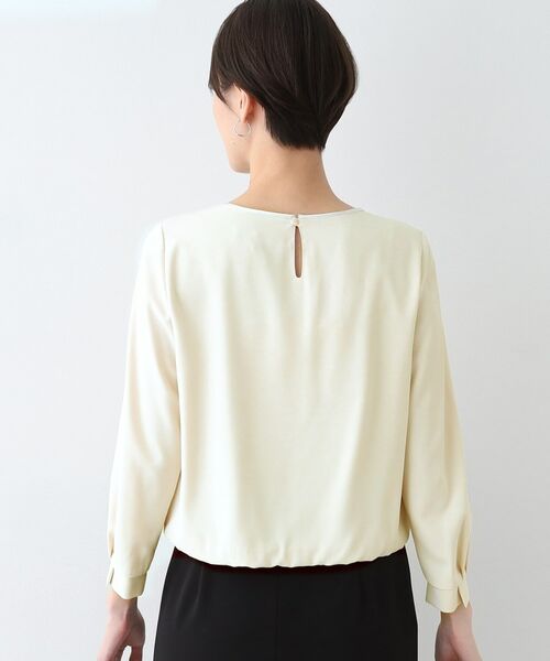 INDIVI / インディヴィ シャツ・ブラウス | 【洗える】タックデザインブラウス | 詳細12