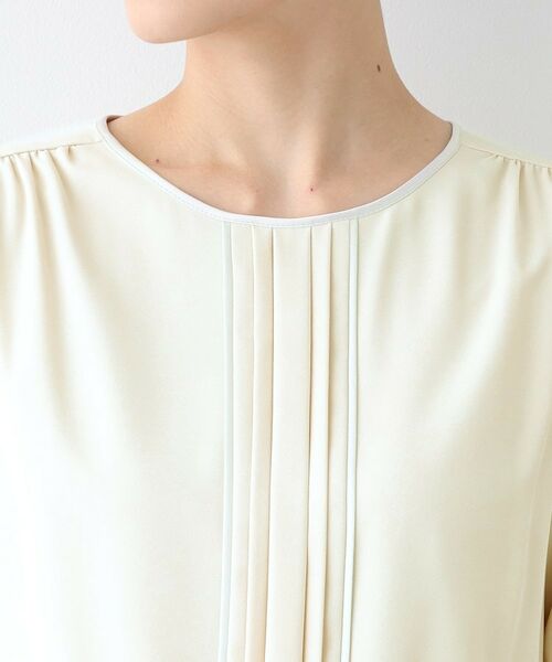 INDIVI / インディヴィ シャツ・ブラウス | 【洗える】タックデザインブラウス | 詳細13