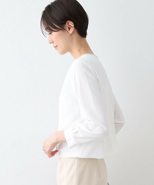 INDIVI / インディヴィ シャツ・ブラウス | 【洗える】タックデザインブラウス | 詳細2