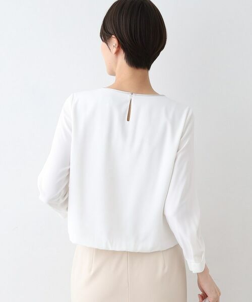 INDIVI / インディヴィ シャツ・ブラウス | 【洗える】タックデザインブラウス | 詳細3
