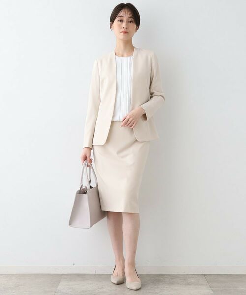 INDIVI / インディヴィ シャツ・ブラウス | 【洗える】タックデザインブラウス | 詳細4