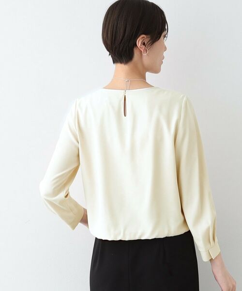 INDIVI / インディヴィ シャツ・ブラウス | 【洗える】タックデザインブラウス | 詳細7