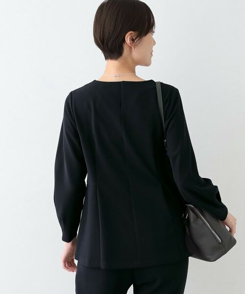 INDIVI / インディヴィ シャツ・ブラウス | 【洗える/SETUP可能】ペプラムブラウス | 詳細3