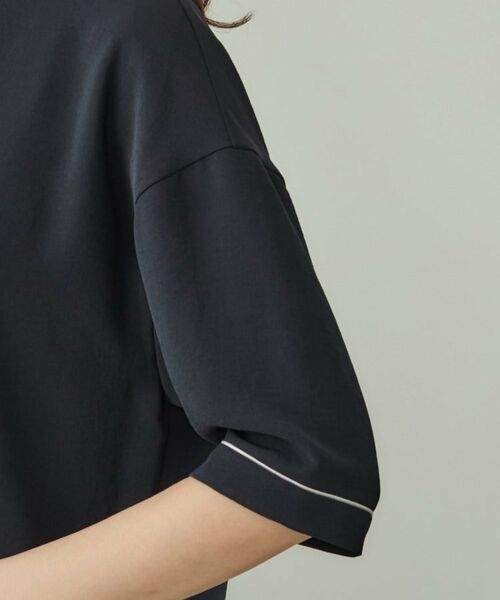 INDIVI / インディヴィ シャツ・ブラウス | 【UVケア/吸水速乾】サテンラインブラウス | 詳細19