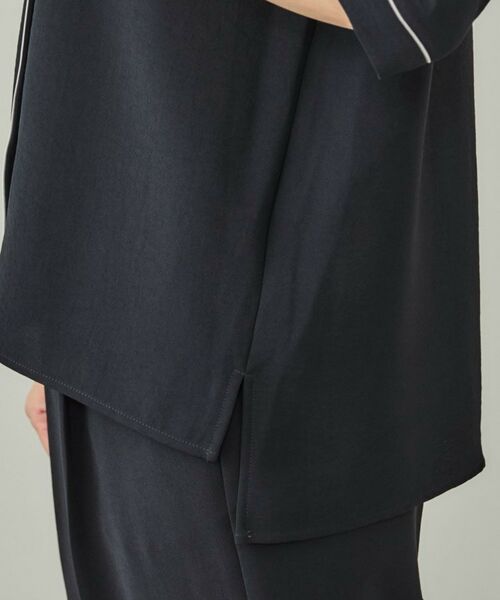 INDIVI / インディヴィ シャツ・ブラウス | 【UVケア/吸水速乾】サテンラインブラウス | 詳細20
