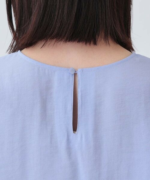 INDIVI / インディヴィ シャツ・ブラウス | 【洗える/SETUP可能】袖コンシャスシアーブラウス | 詳細18