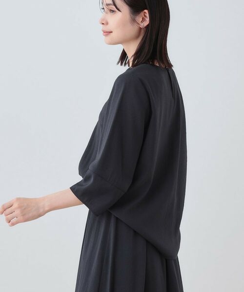 INDIVI / インディヴィ シャツ・ブラウス | 【洗える/SETUP可能】袖コンシャスシアーブラウス | 詳細6