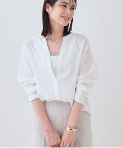 INDIVI / インディヴィ シャツ・ブラウス | 【洗える】フレンチリネンシャツ