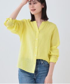 INDIVI / インディヴィ シャツ・ブラウス | 【洗える】フレンチリネンシャツ