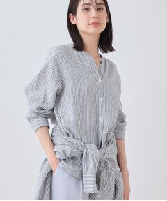 INDIVI / インディヴィ シャツ・ブラウス | 【洗える】フレンチリネンシャツ