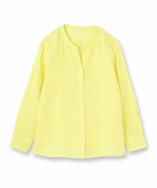 INDIVI / インディヴィ シャツ・ブラウス | 【洗える】フレンチリネンシャツ | 詳細1