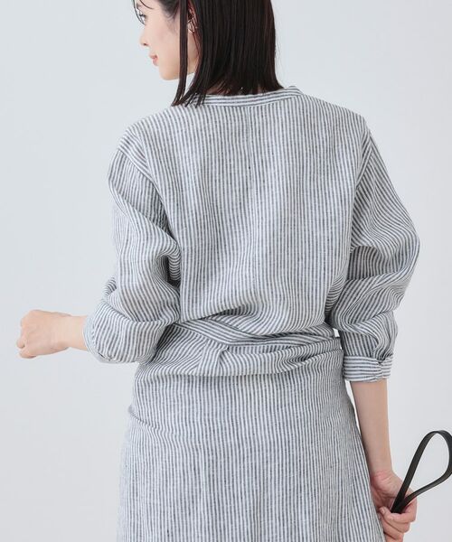 INDIVI / インディヴィ シャツ・ブラウス | 【洗える】フレンチリネンシャツ | 詳細11