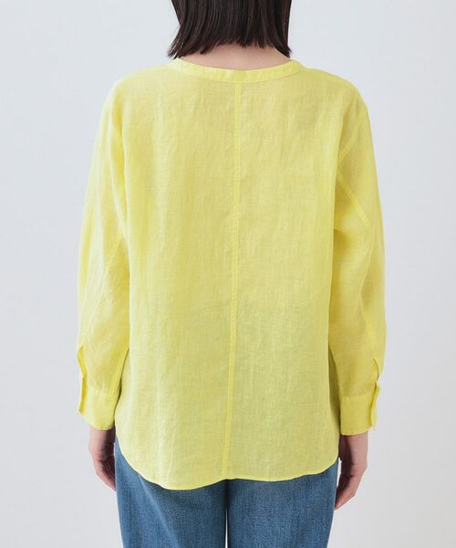 INDIVI / インディヴィ シャツ・ブラウス | 【洗える】フレンチリネンシャツ | 詳細20