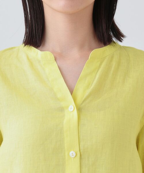 INDIVI / インディヴィ シャツ・ブラウス | 【洗える】フレンチリネンシャツ | 詳細21