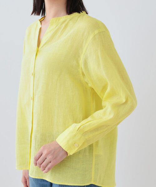 INDIVI / インディヴィ シャツ・ブラウス | 【洗える】フレンチリネンシャツ | 詳細22