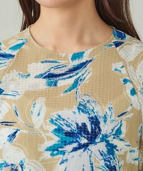 INDIVI / インディヴィ シャツ・ブラウス | シアーフラワーブラウス | 詳細13