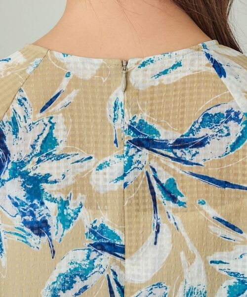 INDIVI / インディヴィ シャツ・ブラウス | シアーフラワーブラウス | 詳細14