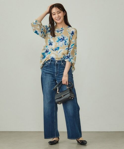 INDIVI / インディヴィ シャツ・ブラウス | シアーフラワーブラウス | 詳細8