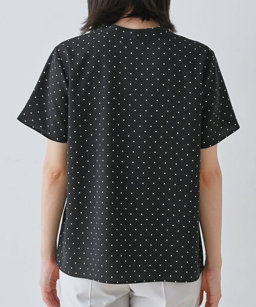 INDIVI / インディヴィ シャツ・ブラウス | 【通勤/きれいめ】柄ボウタイブラウス | 詳細12