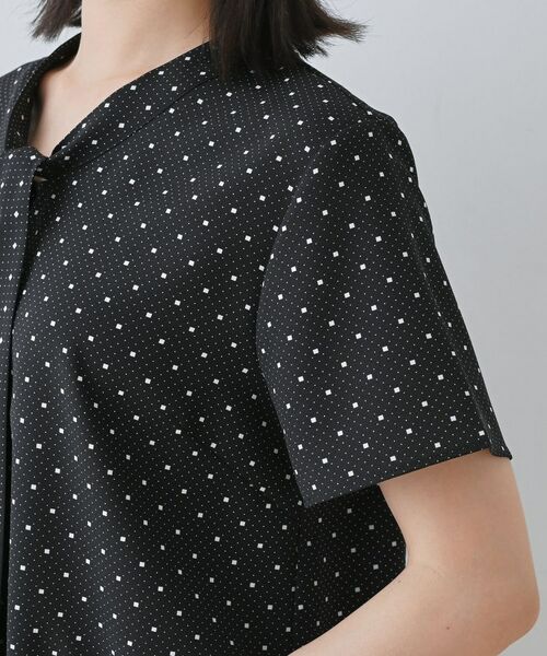INDIVI / インディヴィ シャツ・ブラウス | 【通勤/きれいめ】柄ボウタイブラウス | 詳細14