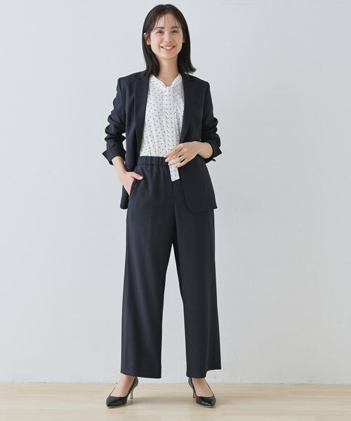 INDIVI / インディヴィ シャツ・ブラウス | 【通勤/きれいめ】柄ボウタイブラウス | 詳細4