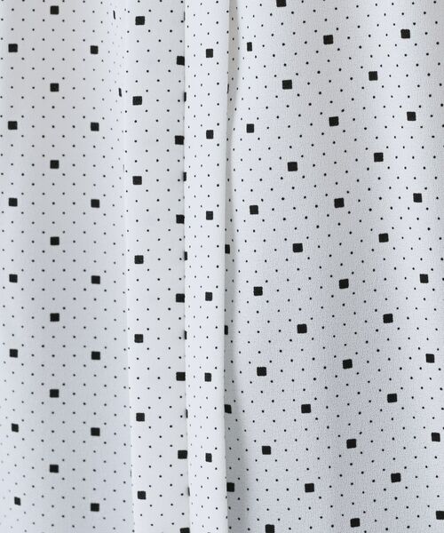 INDIVI / インディヴィ シャツ・ブラウス | 【通勤／きれいめ】柄タックブラウス | 詳細5