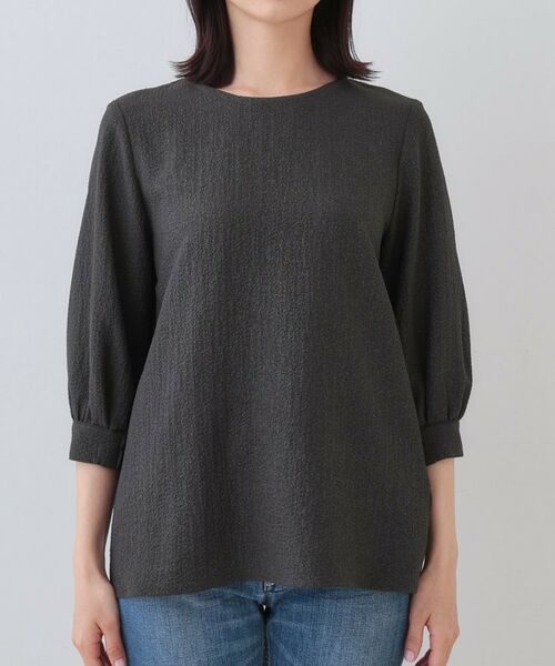 INDIVI / インディヴィ シャツ・ブラウス | 【ラメ】シンプルTブラウス | 詳細10