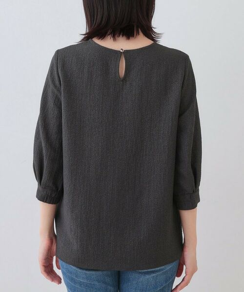 INDIVI / インディヴィ シャツ・ブラウス | 【ラメ】シンプルTブラウス | 詳細12