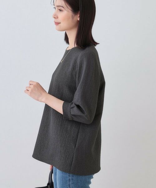 INDIVI / インディヴィ シャツ・ブラウス | 【ラメ】シンプルTブラウス | 詳細6