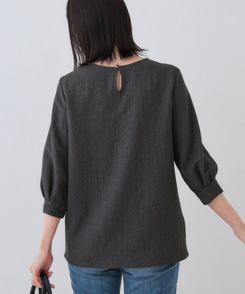 INDIVI / インディヴィ シャツ・ブラウス | 【ラメ】シンプルTブラウス | 詳細7