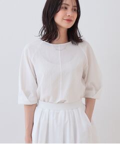 INDIVI / インディヴィ シャツ・ブラウス | 【SETUP可能／涼しい】タックスリーブブラウス