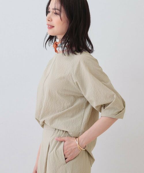 INDIVI / インディヴィ シャツ・ブラウス | 【SETUP可能/涼しい】タックスリーブブラウス | 詳細10