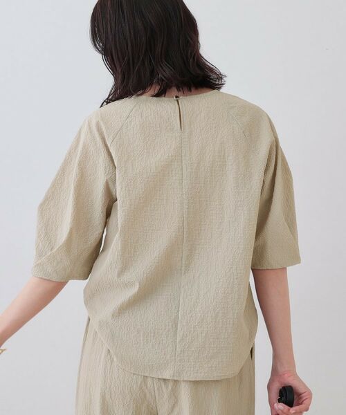 INDIVI / インディヴィ シャツ・ブラウス | 【SETUP可能/涼しい】タックスリーブブラウス | 詳細11