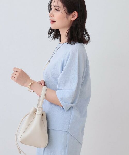 INDIVI / インディヴィ シャツ・ブラウス | 【SETUP可能/涼しい】タックスリーブブラウス | 詳細14