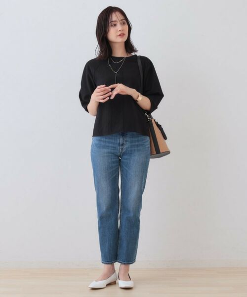 INDIVI / インディヴィ シャツ・ブラウス | 【SETUP可能/涼しい】タックスリーブブラウス | 詳細8